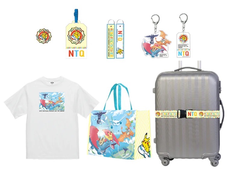 Pokemon merchandise at airport 