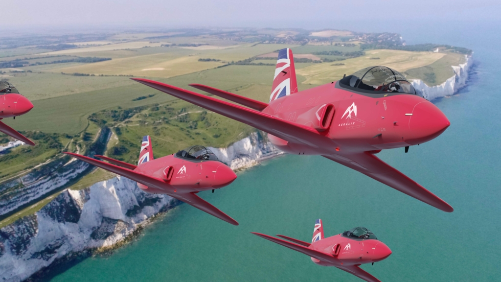 Aeralis red arrows jet