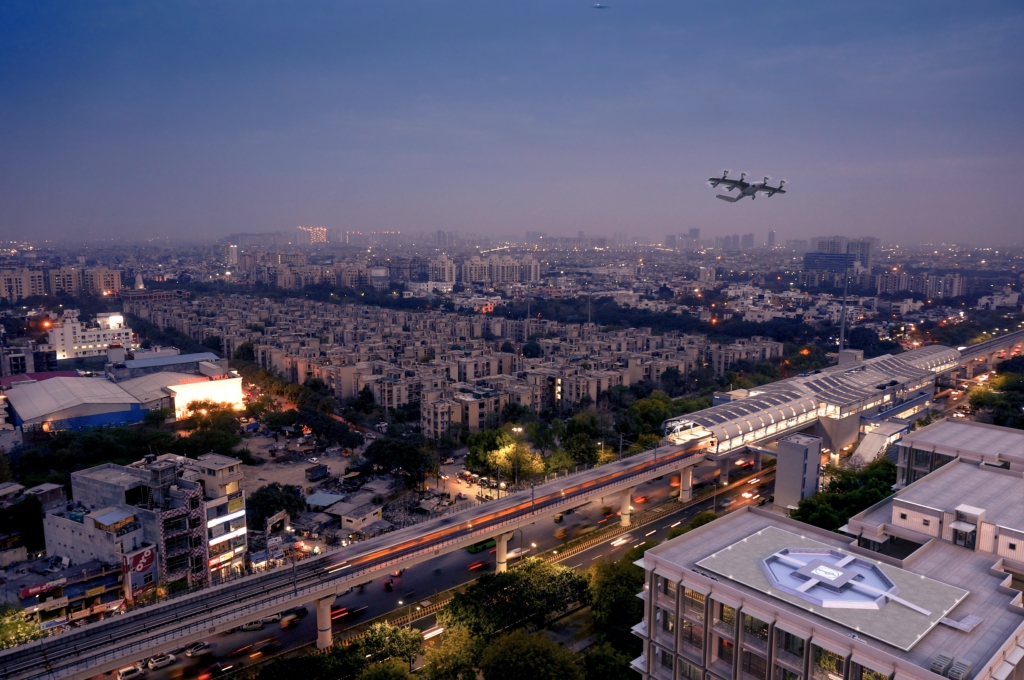 Skyportz Aeroberm evtol vertiport design