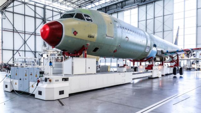 Airbus A320neo production line