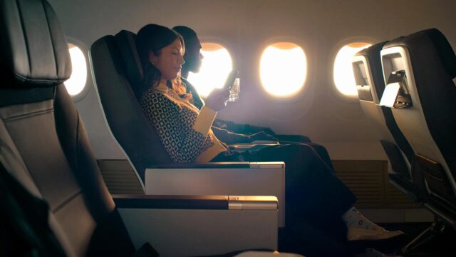 Alaska Airlines premium cabin