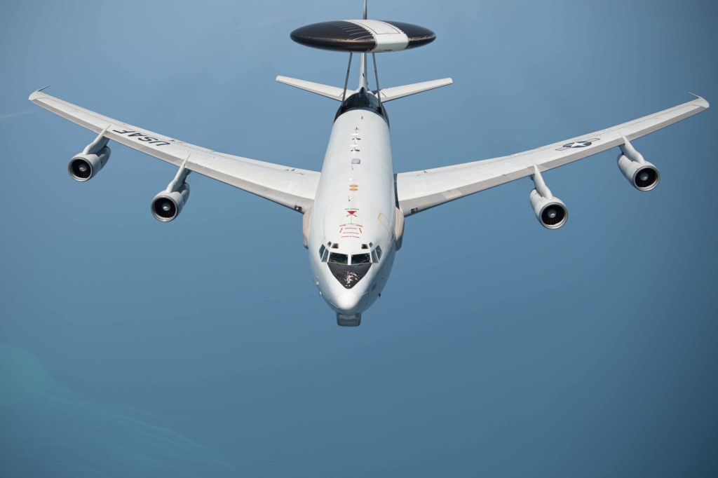 Boeing E-3 Sentry is one of the surveillance aircraft at RIAT 2025