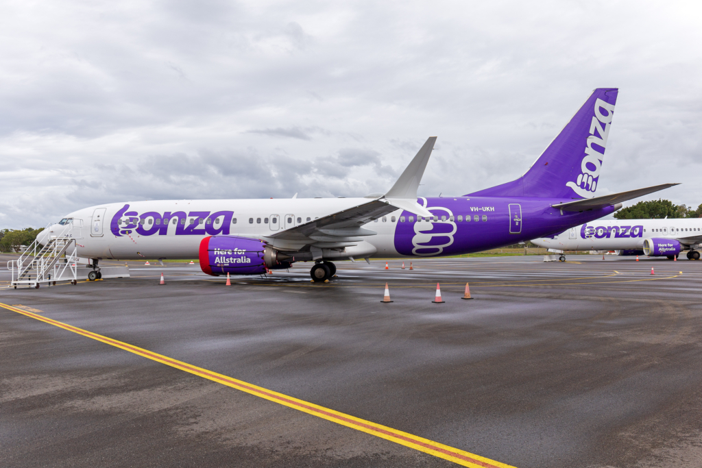 Bonza Airlines Boeing 737 MAX 8