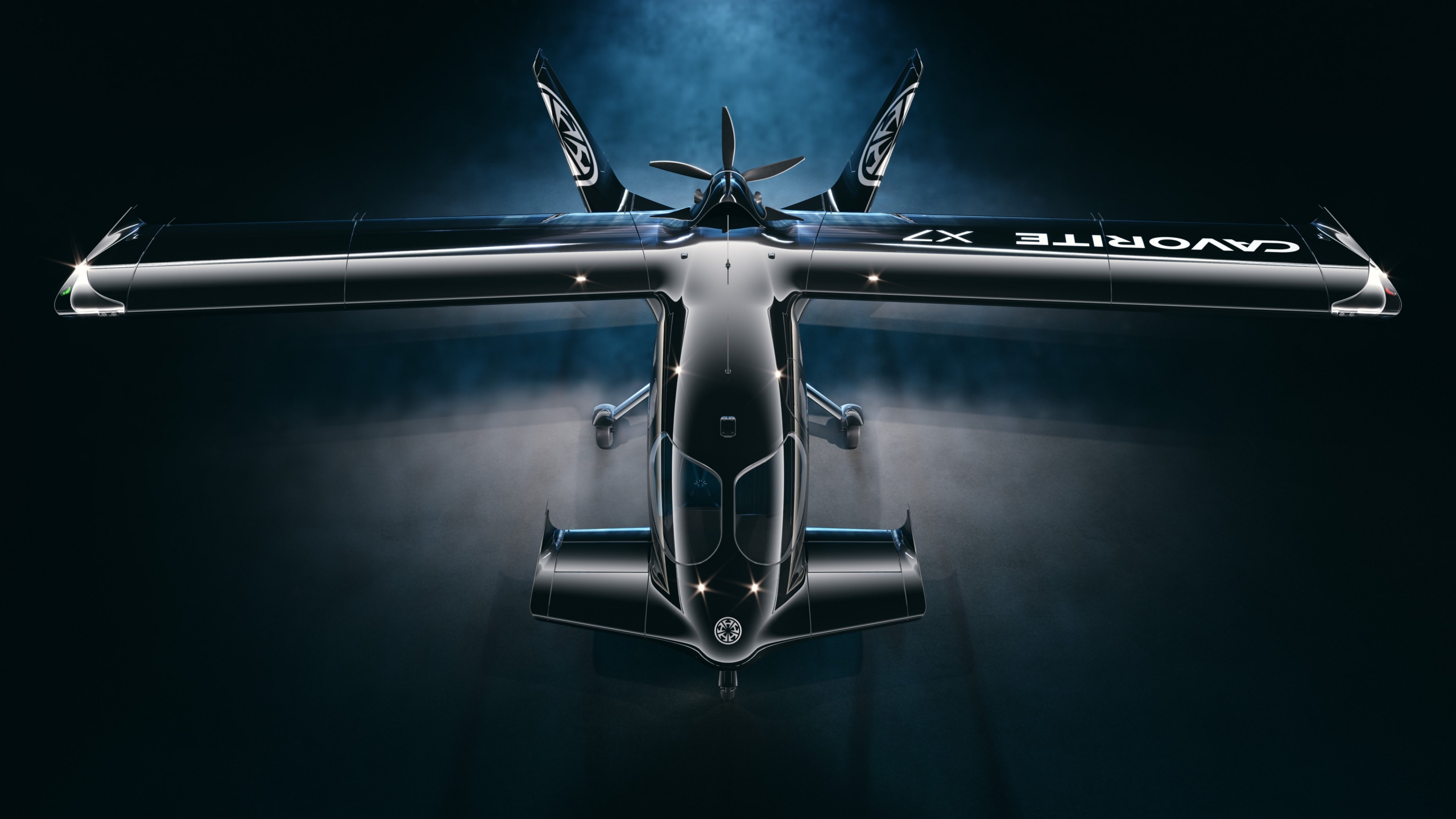 Horizon Aircraft Cavorite X7 VTOL with fans closed