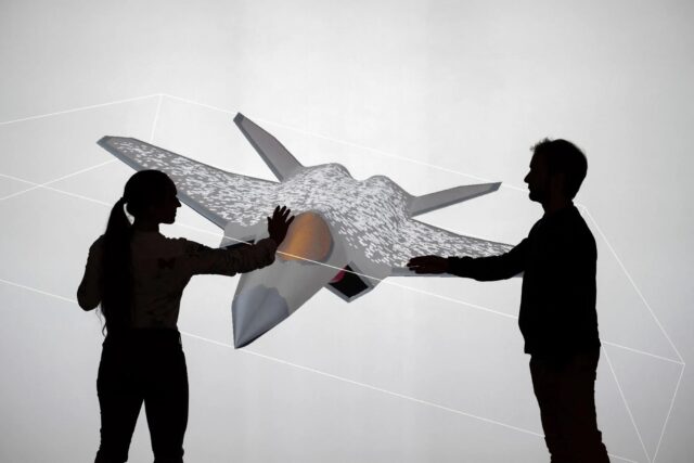 Dassault mock up of French FCAS
