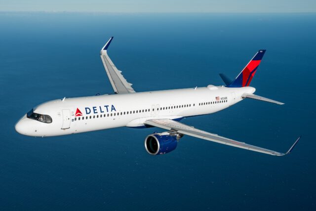 Delta Air Lines Airbus A321neo rendering.