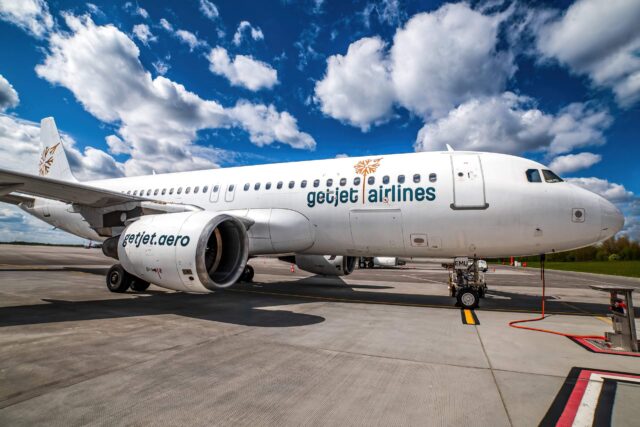 GetJet ACMI aircraft Airbus A320