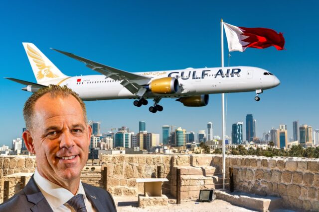 Gulf Air Martin Gauss CEO