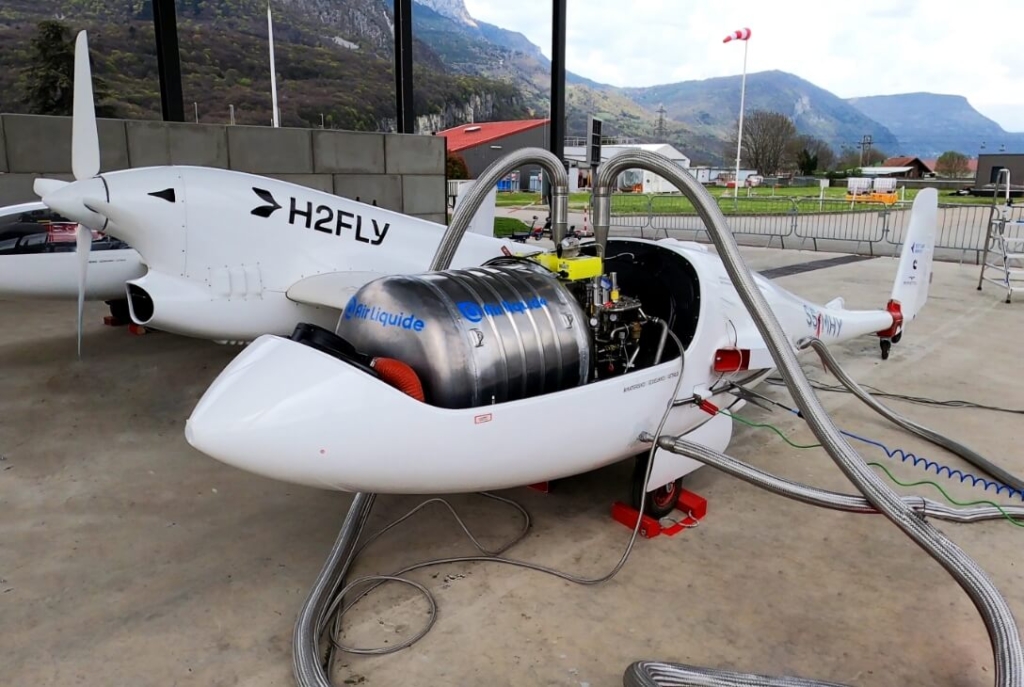 H2Fly liquid hydrogen tank