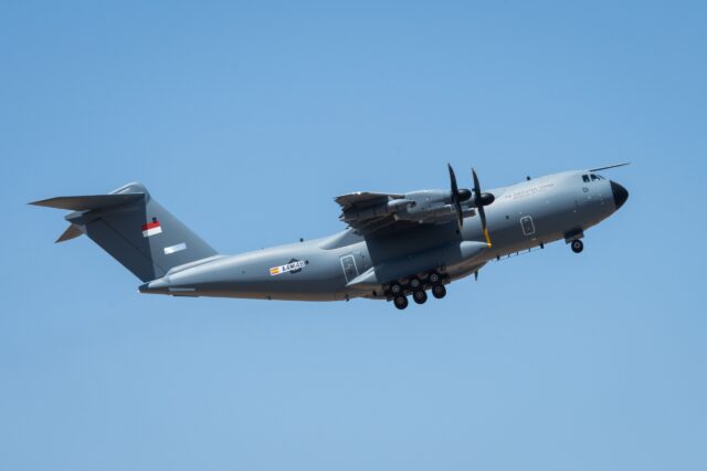 Indonesia Airbus A400M first flight