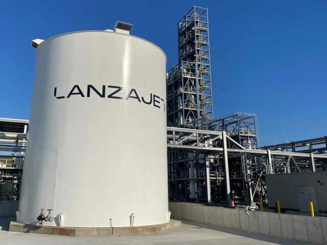 Lanzajet ethanol to jet fuel SAF plant at Freedom Pines