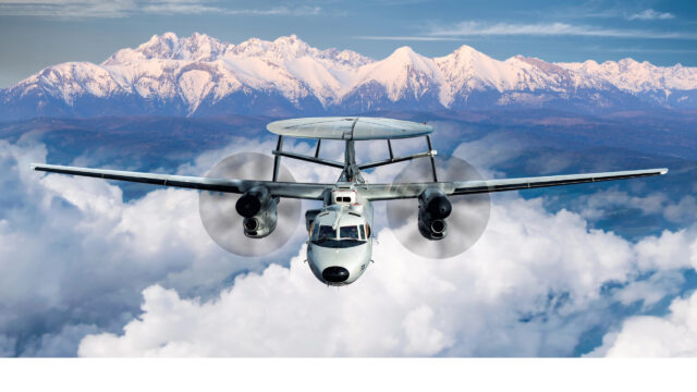 Rendering of E-2D Advanced Hawkeye