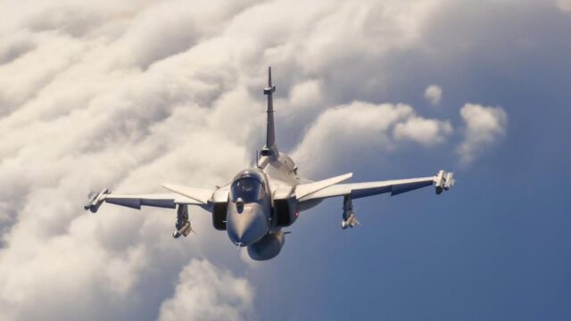 Saab Gripen E ai fighter jets