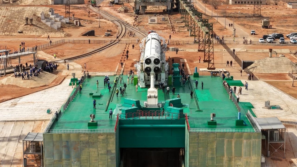 Soyuz 5 in kazakhstan