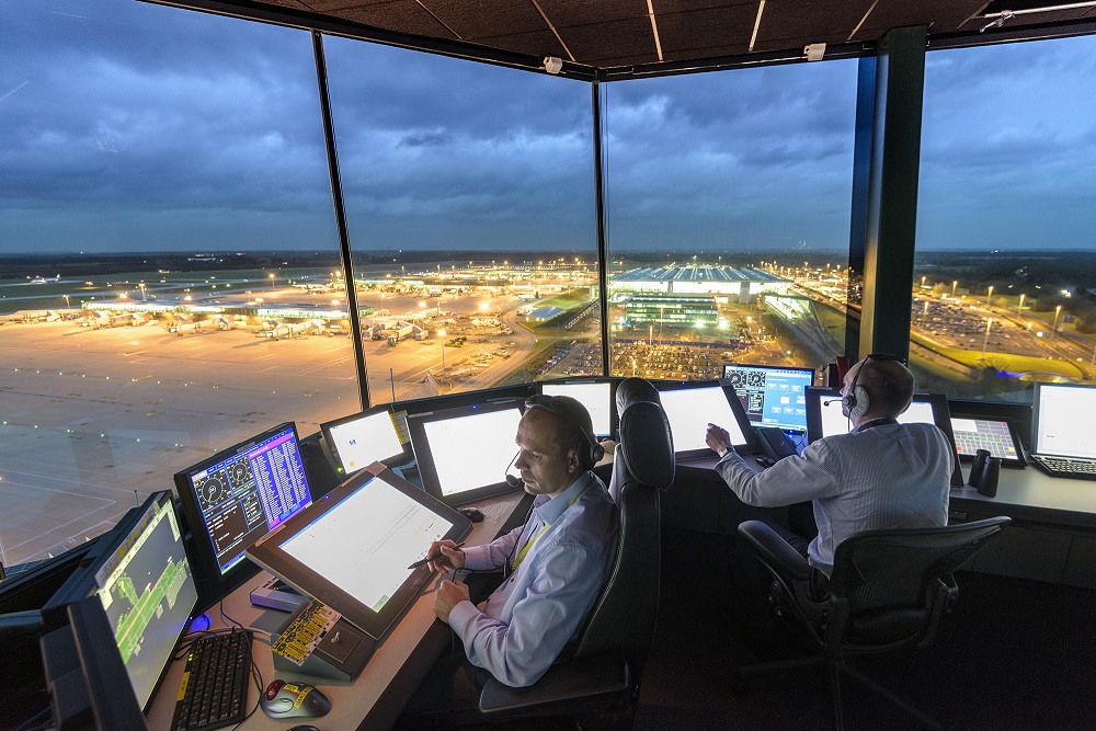 Tower air traffic controllers ATC by NATS