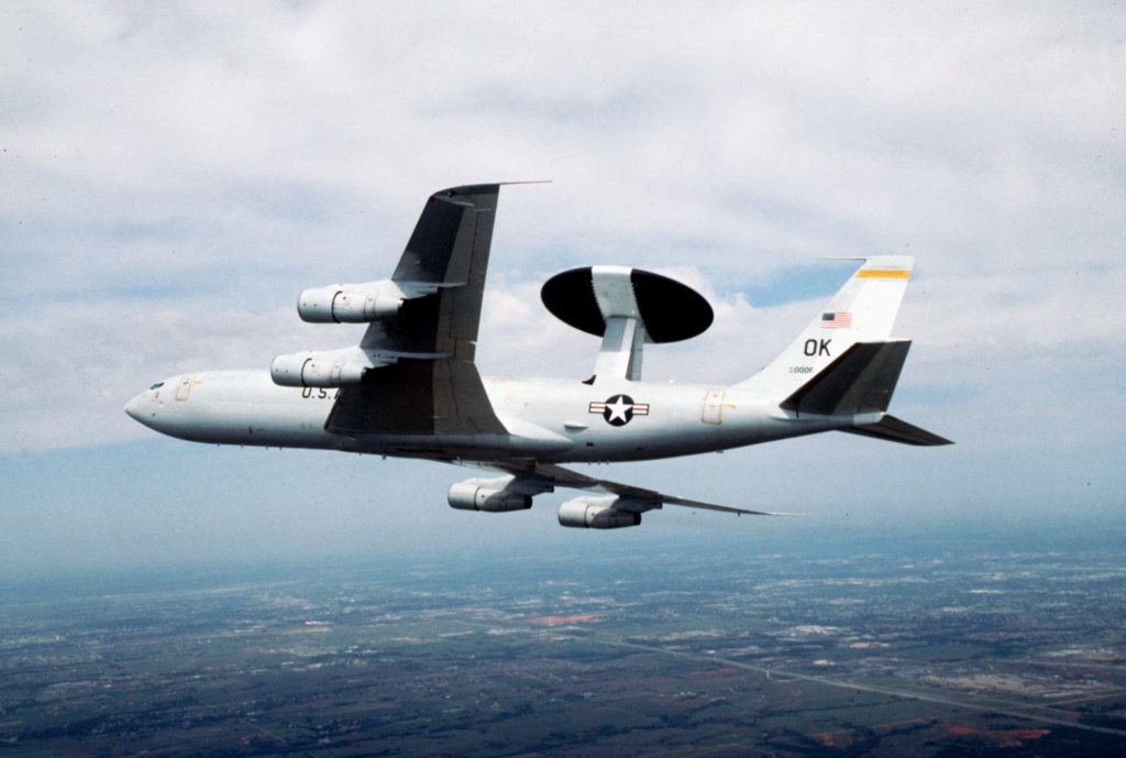 USAF E-3 Sentry AWACS aircraft