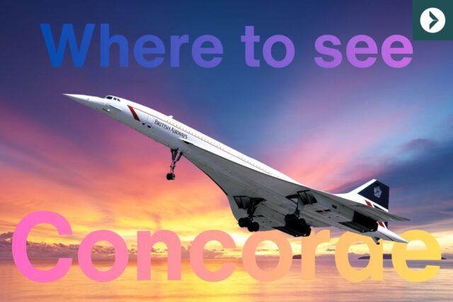 where to see Concorde in 2025